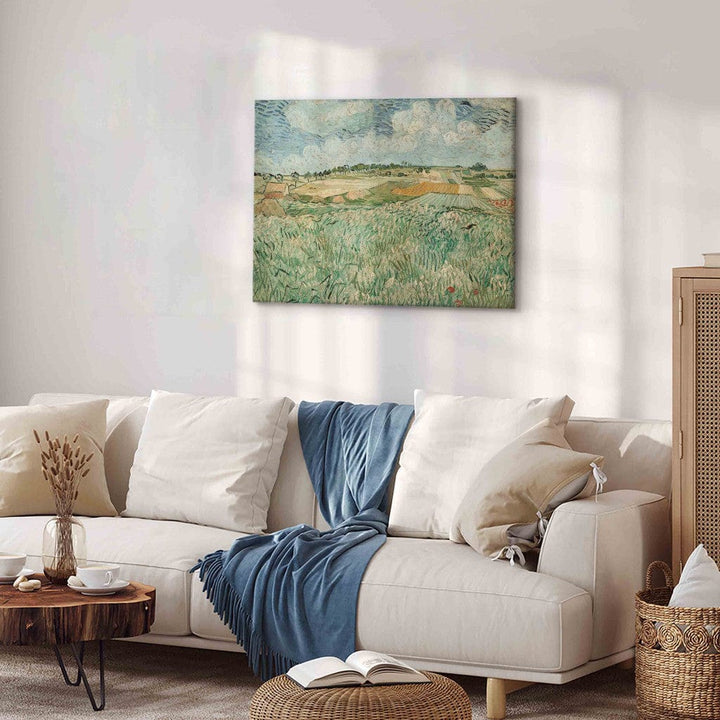 Gleznas reprodukcija /Vinsents van Gogs/ - Auvers līdzenums G ART