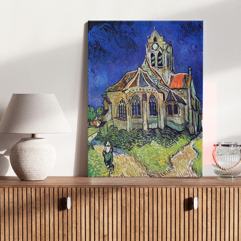 Gleznas reprodukcija /Vinsents van Gogs/ - Auversas baznīca G ART