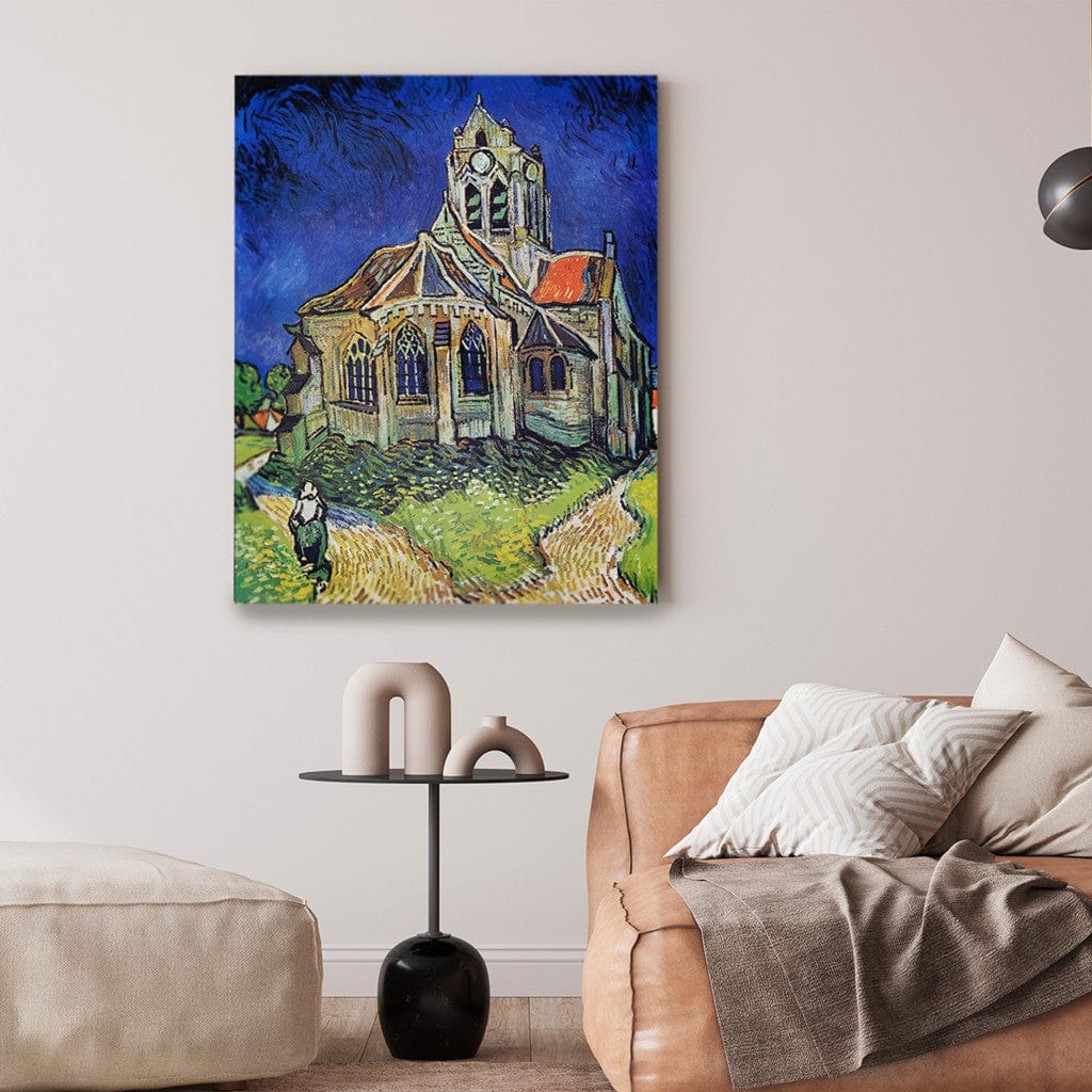 Gleznas reprodukcija /Vinsents van Gogs/ - Auversas baznīca G ART