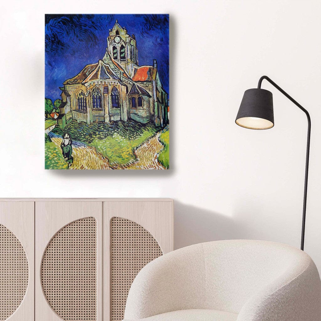 Gleznas reprodukcija /Vinsents van Gogs/ - Auversas baznīca G ART