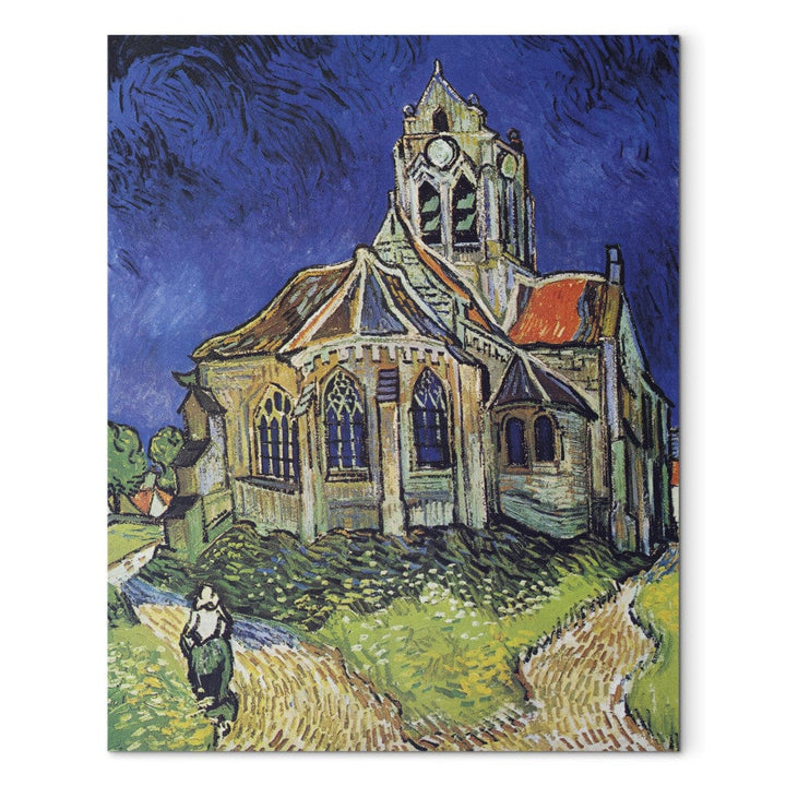 Gleznas reprodukcija /Vinsents van Gogs/ - Auversas baznīca G ART