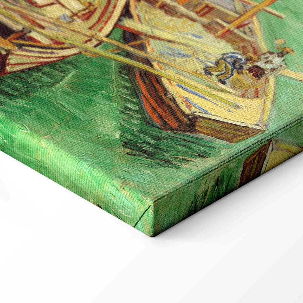 Gleznas reprodukcija /Vinsents van Gogs/ - Baržas uz Ronas upes G ART