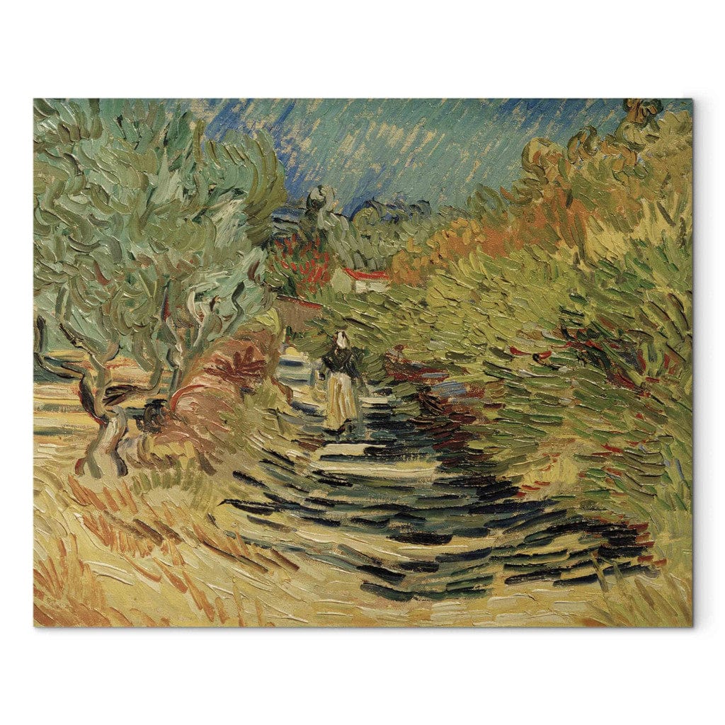 Gleznas reprodukcija /Vinsents van Gogs/ - Ceļš pie Saint-Remy G ART