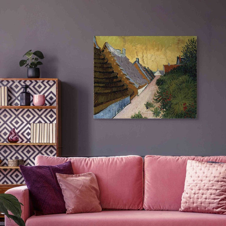 Gleznas reprodukcija /Vinsents van Gogs/ - Ceļš Saintes-Maries G ART