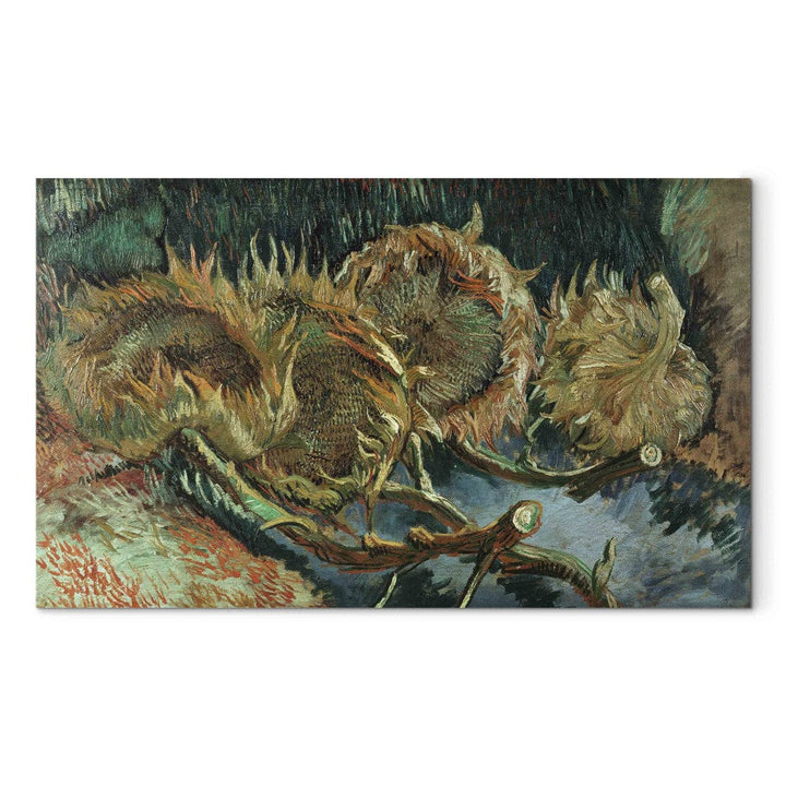 Gleznas reprodukcija /Vinsents van Gogs/ - Četras grieztas saulespuķes G ART