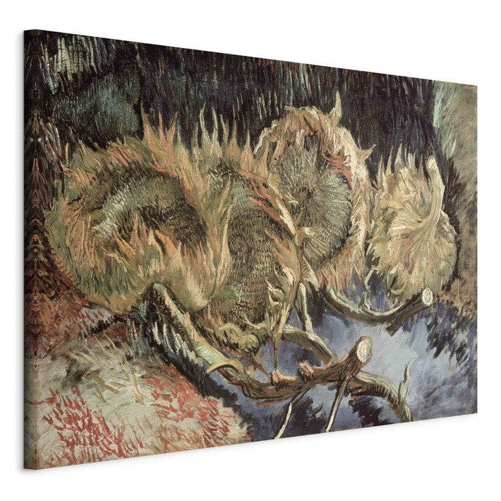 Gleznas reprodukcija /Vinsents van Gogs/ - Četras saulespuķes G ART