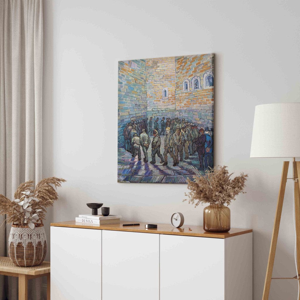 Gleznas reprodukcija /Vinsents van Gogs/ - Cietums ar ieslodzītajiem G ART