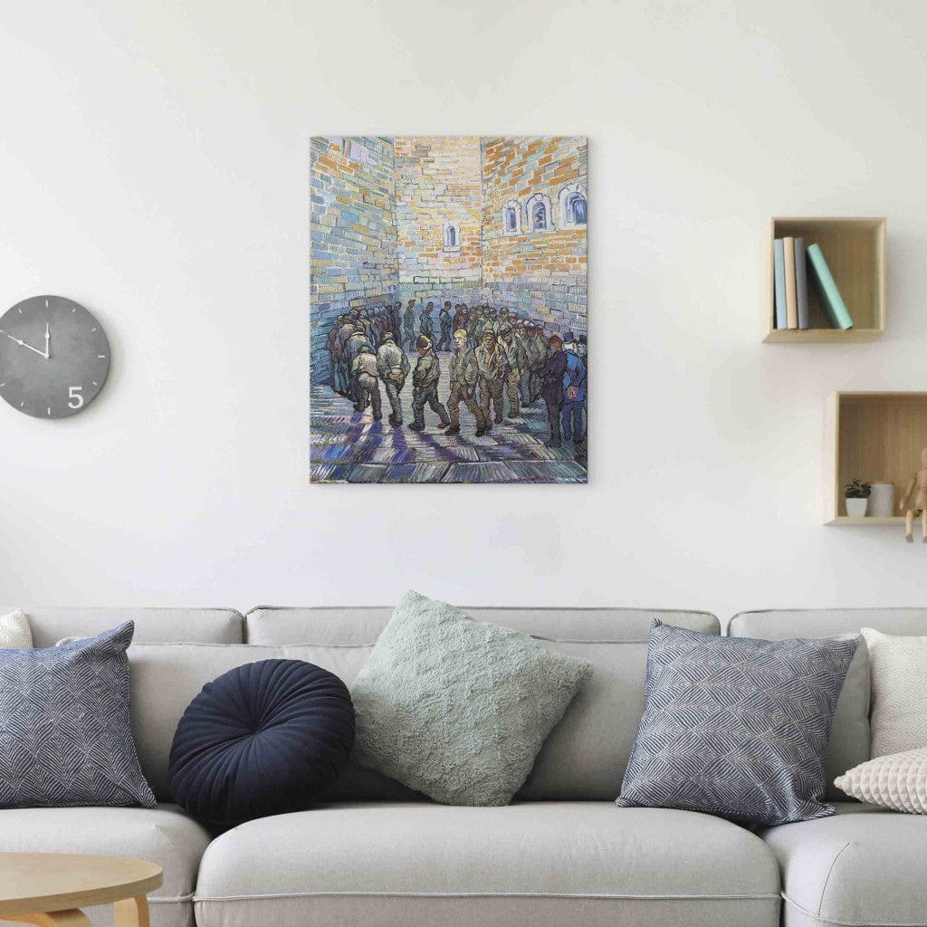 Gleznas reprodukcija /Vinsents van Gogs/ - Cietums ar ieslodzītajiem G ART