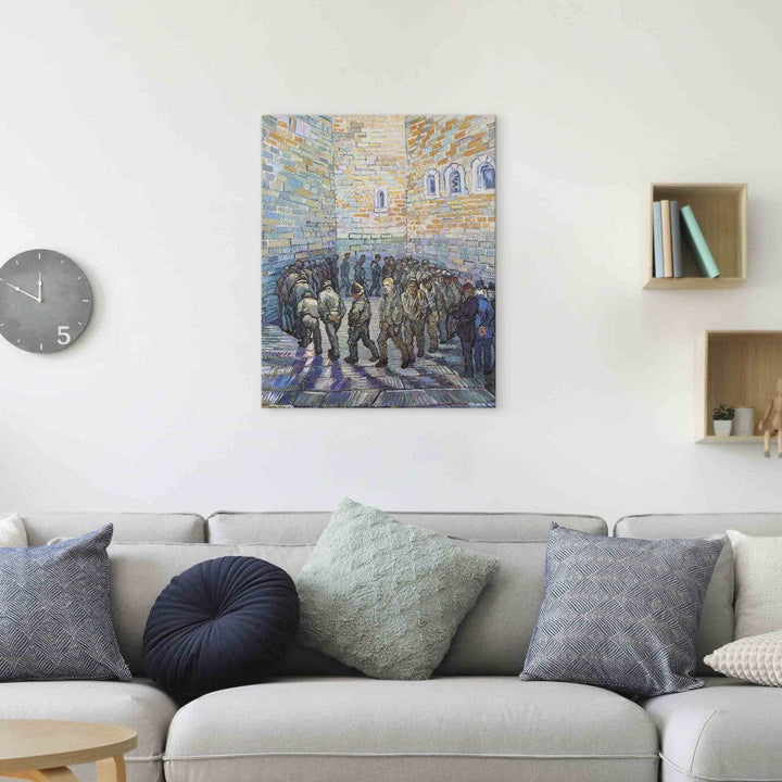 Gleznas reprodukcija /Vinsents van Gogs/ - Cietums ar ieslodzītajiem G ART