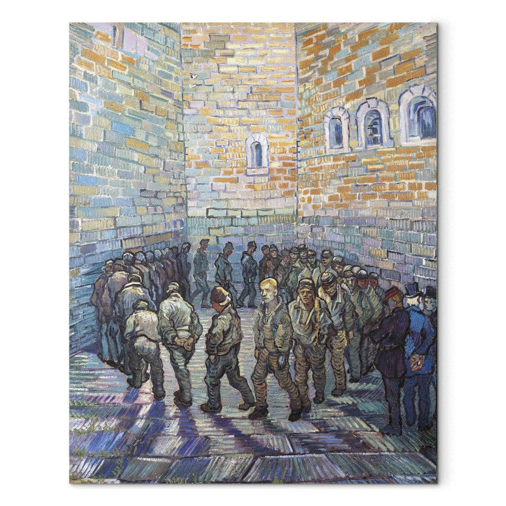 Gleznas reprodukcija /Vinsents van Gogs/ - Cietums ar ieslodzītajiem G ART