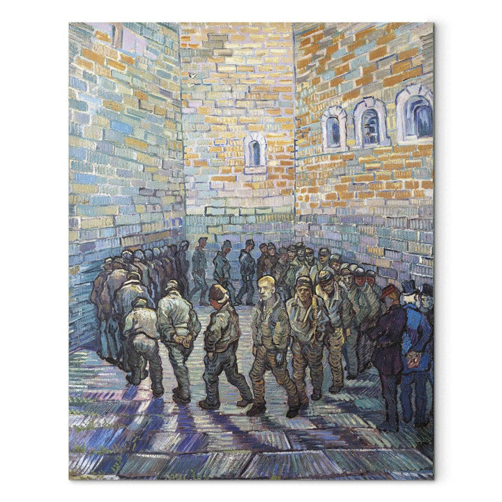 Gleznas reprodukcija /Vinsents van Gogs/ - Cietums ar ieslodzītajiem G ART