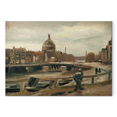 Reproduction of painting (Vincent van Gogh) - de Singel Amsterdam G Art