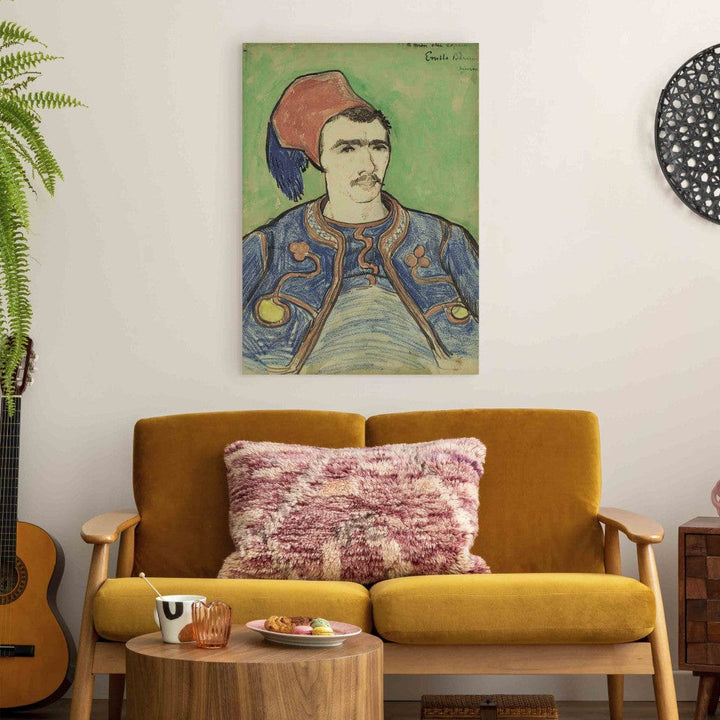 Gleznas reprodukcija /Vinsents van Gogs/ - Der Zuave G ART