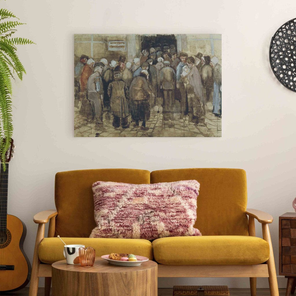 Gleznas reprodukcija /Vinsents van Gogs/ - Die Armen und das Geld G ART