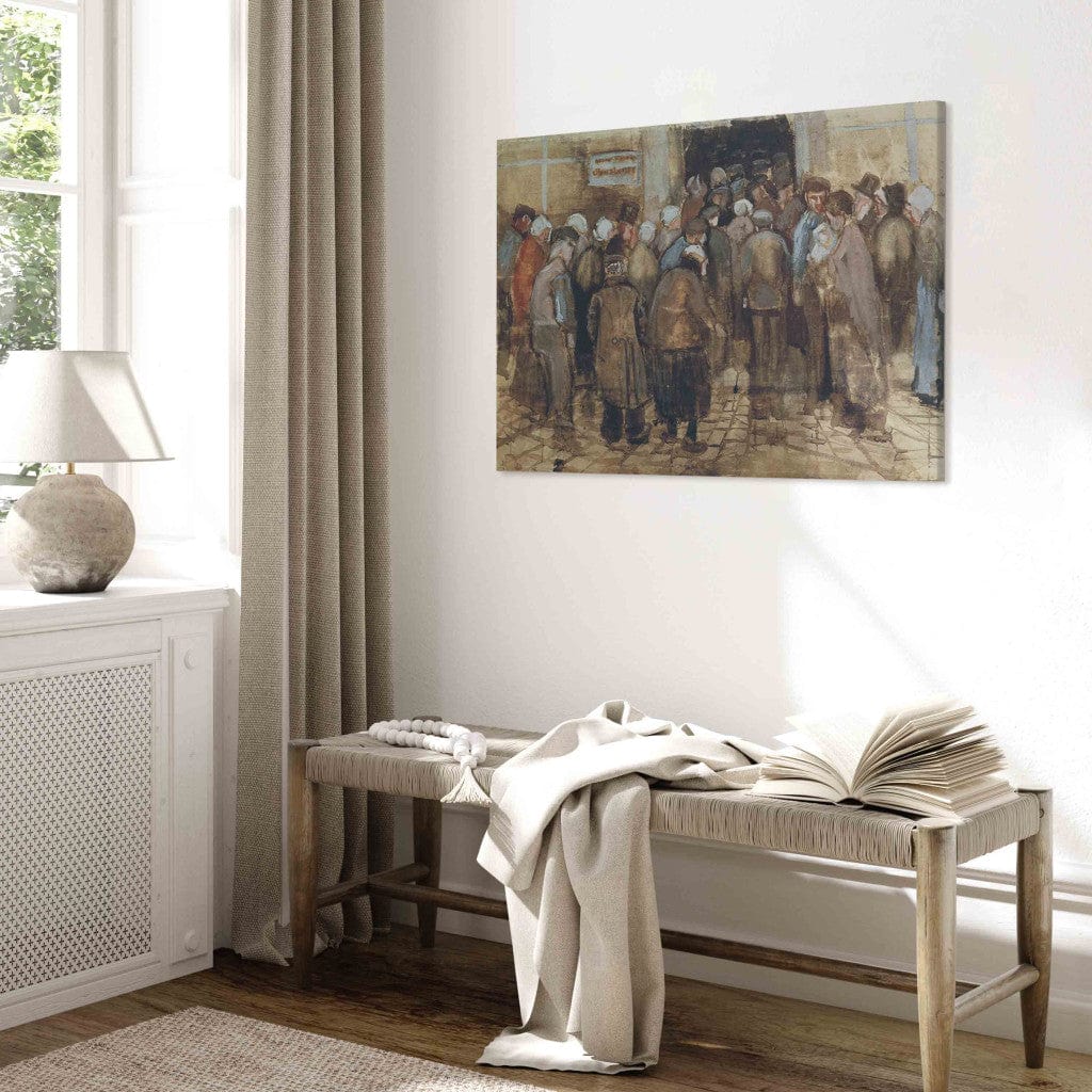 Gleznas reprodukcija /Vinsents van Gogs/ - Die Armen und das Geld G ART
