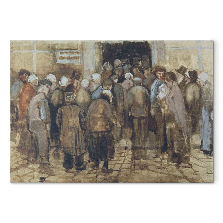 Gleznas reprodukcija /Vinsents van Gogs/ - Die Armen und das Geld G ART