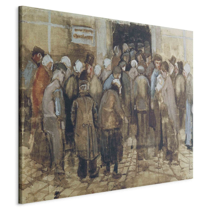 Gleznas reprodukcija /Vinsents van Gogs/ - Die Armen und das Geld G ART