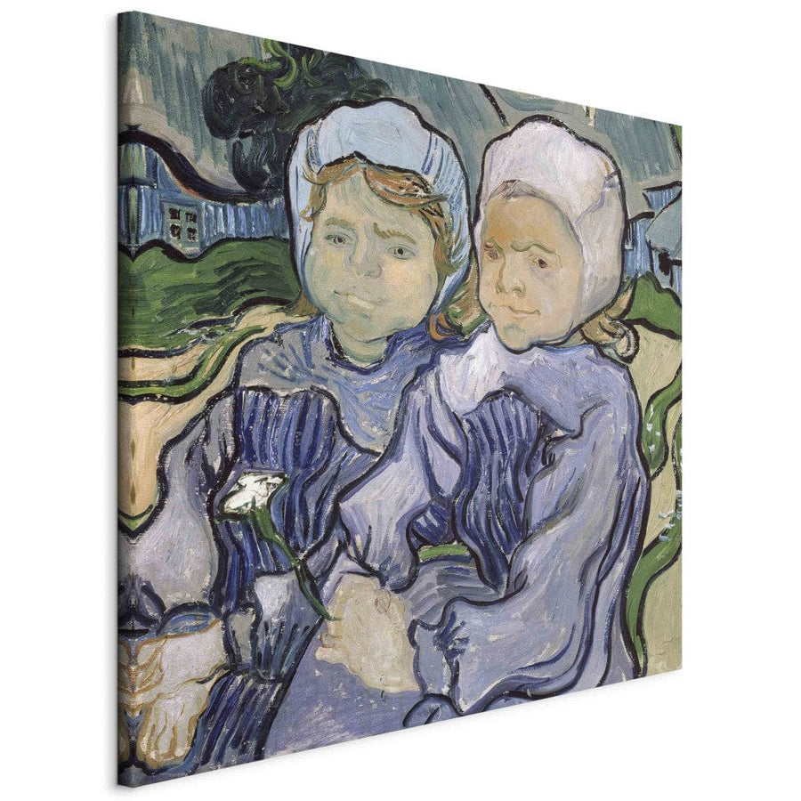 Gleznas reprodukcija /Vinsents van Gogs/ - Divas mazas meitenes G ART