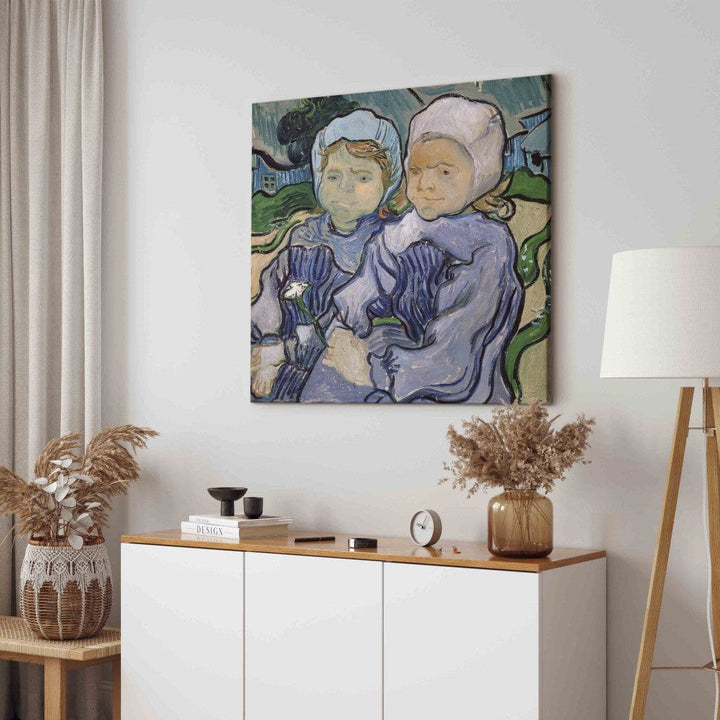 Gleznas reprodukcija /Vinsents van Gogs/ - Divas mazas meitenes G ART