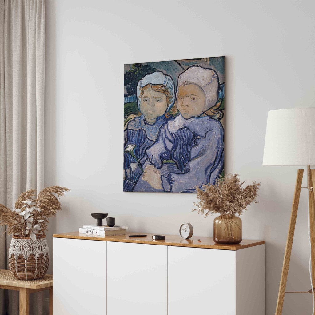 Gleznas reprodukcija /Vinsents van Gogs/ - Divi bērni G ART