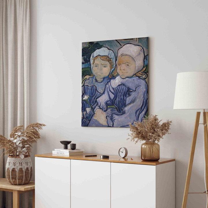 Gleznas reprodukcija /Vinsents van Gogs/ - Divi bērni G ART