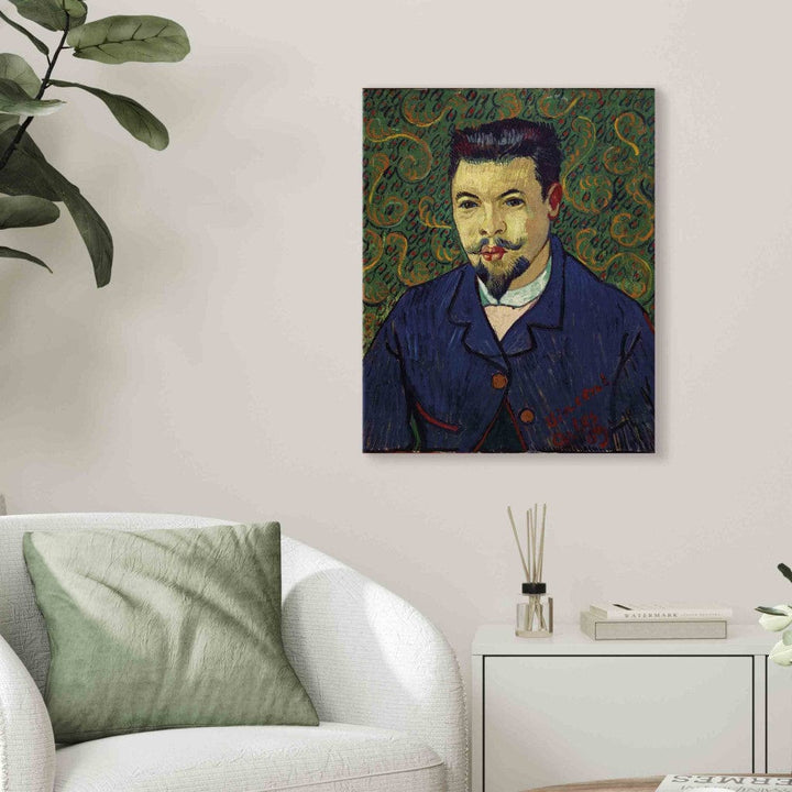 Gleznas reprodukcija /Vinsents van Gogs/ - Doktora Feliksa Reja portrets G ART