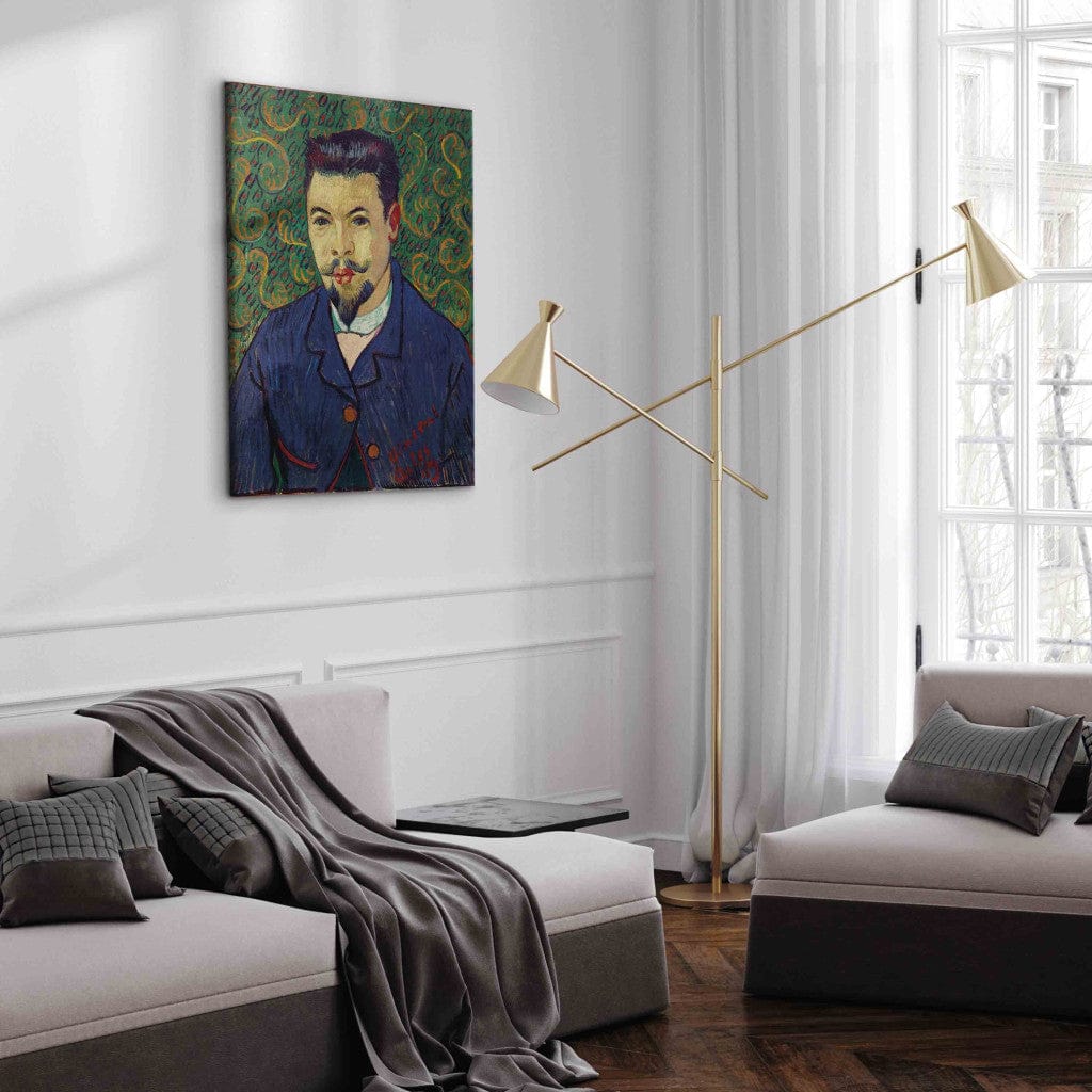 Gleznas reprodukcija /Vinsents van Gogs/ - Doktora Feliksa Reja portrets G ART