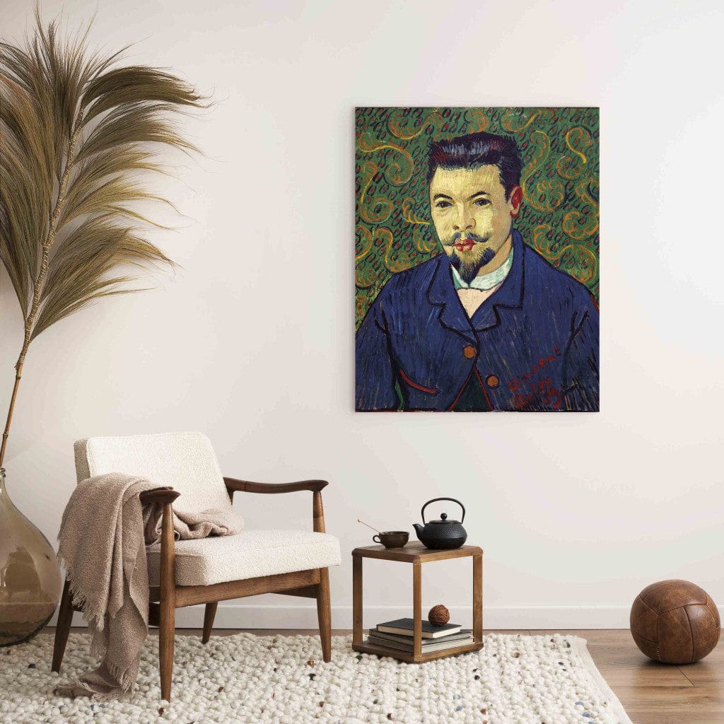 Gleznas reprodukcija /Vinsents van Gogs/ - Doktora Feliksa Reja portrets G ART