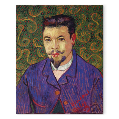 Reproduction of painting (Vincent van Gogh) - Dr. Felix Ray's portrait g art