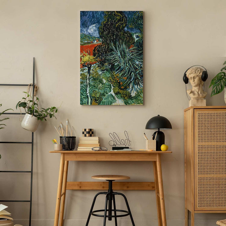 Gleznas reprodukcija /Vinsents van Gogs/ - Dr. Gachet dārzs Oversā G ART