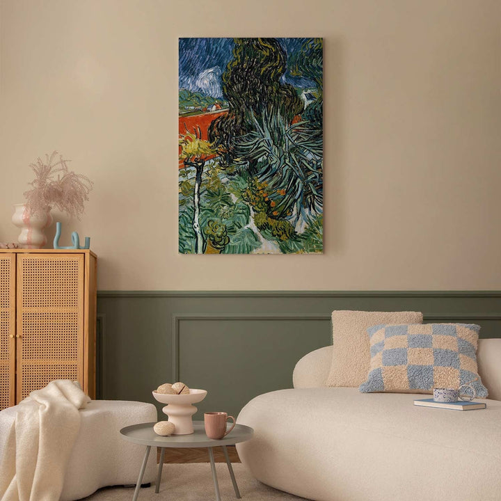 Gleznas reprodukcija /Vinsents van Gogs/ - Dr. Gachet dārzs Oversā G ART