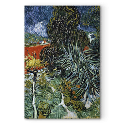 Reproduction of painting (Vincent van Gogh) - Dr. Gachet Garden in Oversa G Art