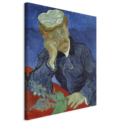 Reproduction of painting (Vincent van Gogh) - Dr. Gacheta Portrait G Art