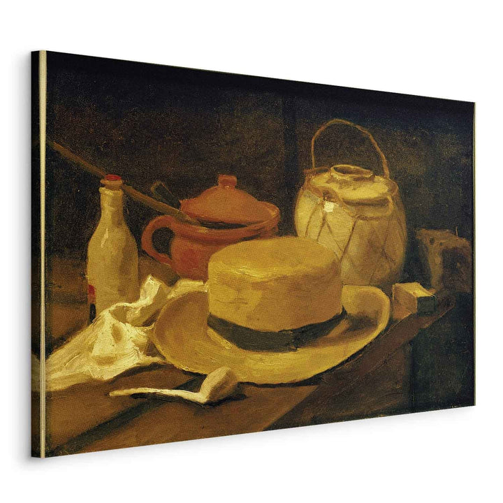 Gleznas reprodukcija /Vinsents van Gogs/ - Dzeltena salmu cepure G ART