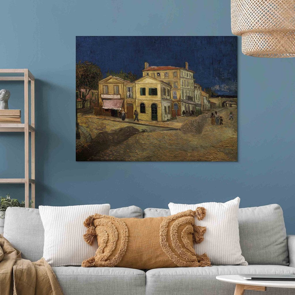 Gleznas reprodukcija /Vinsents van Gogs/ - Dzeltenais nams II G ART