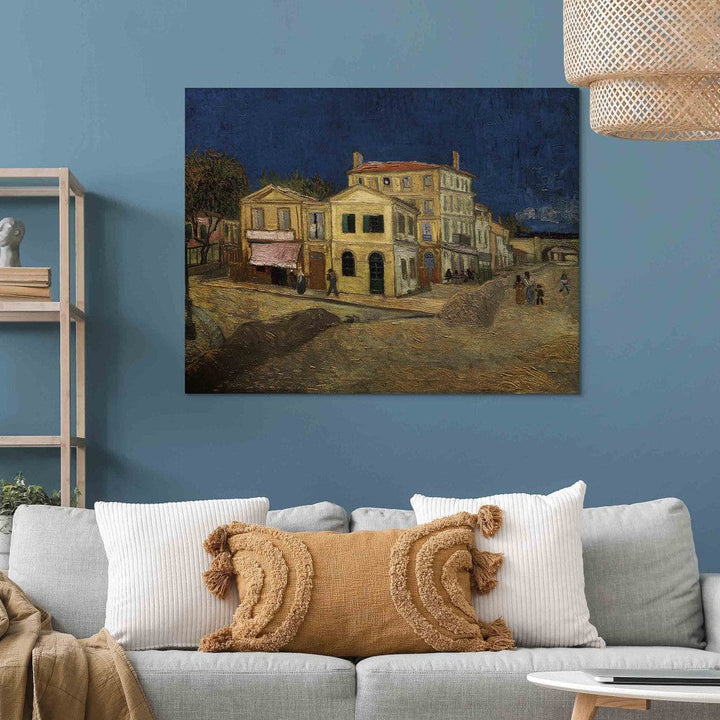 Gleznas reprodukcija /Vinsents van Gogs/ - Dzeltenais nams II G ART