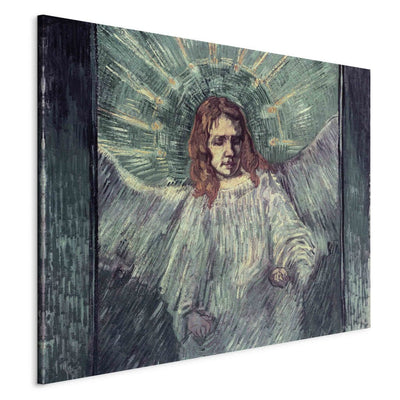 Reproduction of painting (Vincent van Gogh) - Angel's head after Rembrandt G Art