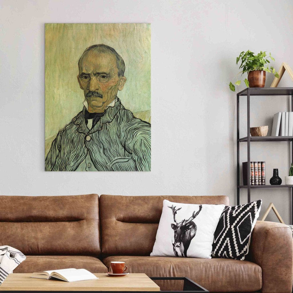 Gleznas reprodukcija /Vinsents van Gogs/ - Galvenā uzrauga Trabuka portrets G ART