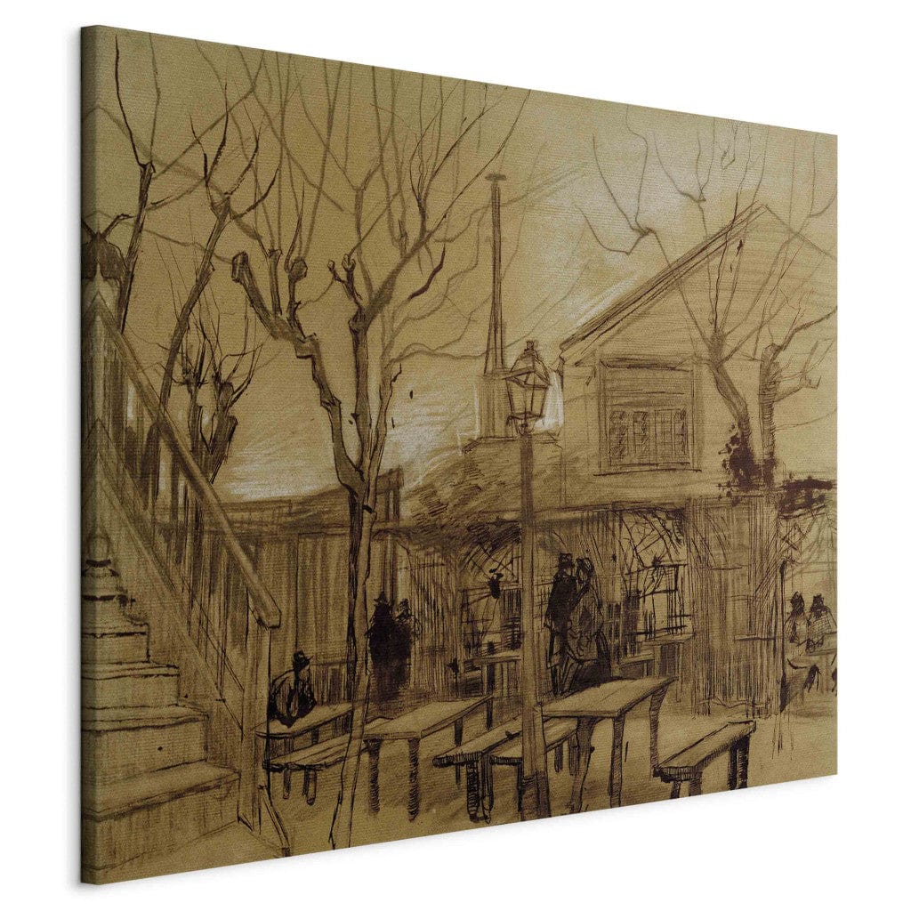 Gleznas reprodukcija /Vinsents van Gogs/ - Guinguette G ART