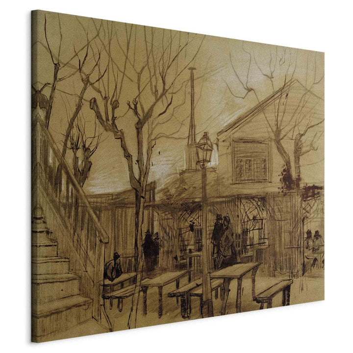 Gleznas reprodukcija /Vinsents van Gogs/ - Guinguette G ART