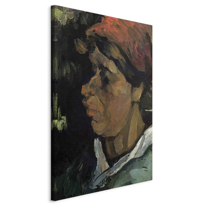 Gleznas reprodukcija /Vinsents van Gogs/ - Holandiešu zemnieka galva G ART
