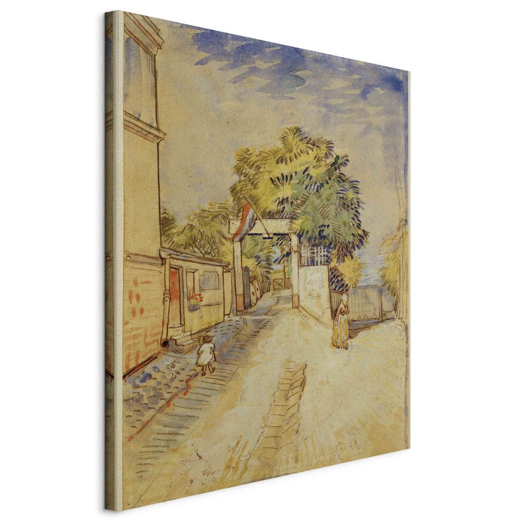 Gleznas reprodukcija /Vinsents van Gogs/ - Ieeja Moulin de la Galette muzejā G ART