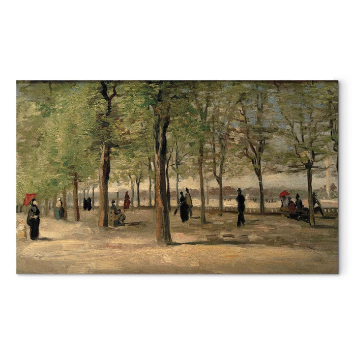 Gleznas reprodukcija /Vinsents van Gogs/ - Ielija Luksemburgas dārzā /Jardin du Luxembourg/ G ART