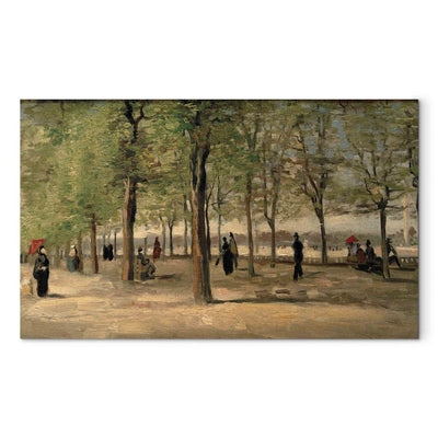 Reproduction of painting (Vincent van Gogh) - Poured in the Luxembourg Garden (Jardin du Luxembourg) G Art