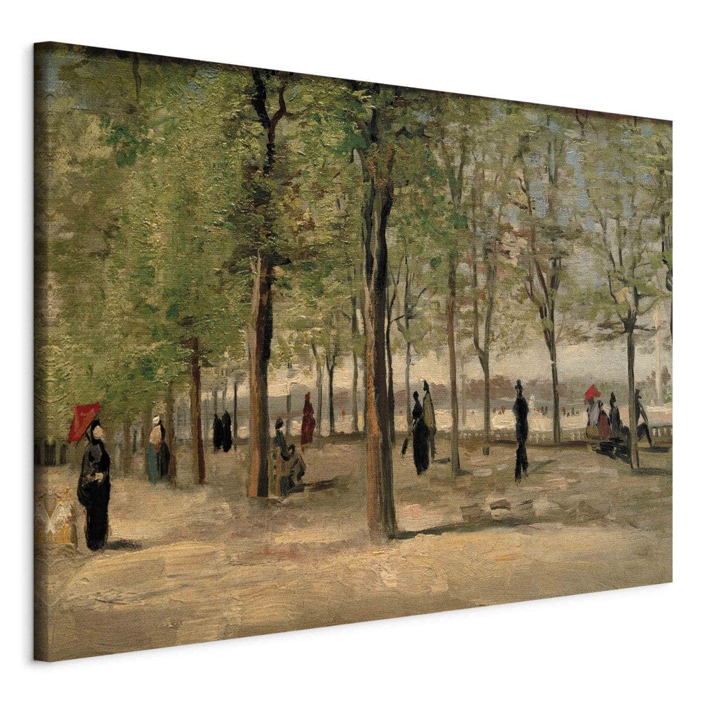 Gleznas reprodukcija /Vinsents van Gogs/ - Ielija Luksemburgas dārzā /Jardin du Luxembourg/ G ART