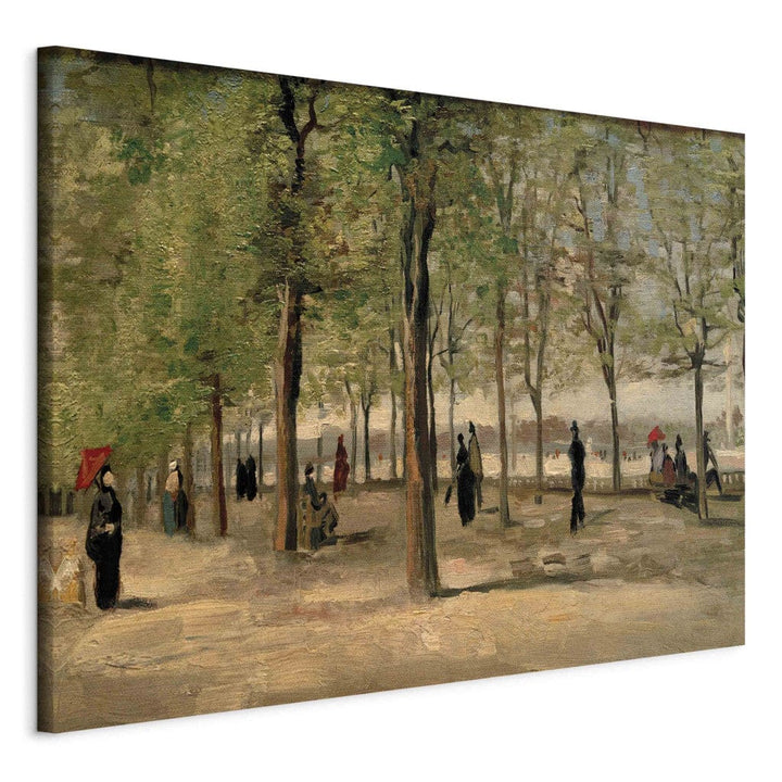 Gleznas reprodukcija /Vinsents van Gogs/ - Ielija Luksemburgas dārzā /Jardin du Luxembourg/ G ART