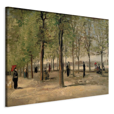 Reproduction of painting (Vincent van Gogh) - Poured in the Luxembourg Garden (Jardin du Luxembourg) G Art