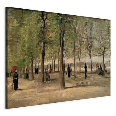 Gleznas reprodukcija (Vinsents van Gogs) - Ielija Luksemburgas dārzā (Jardin du Luxembourg) G ART