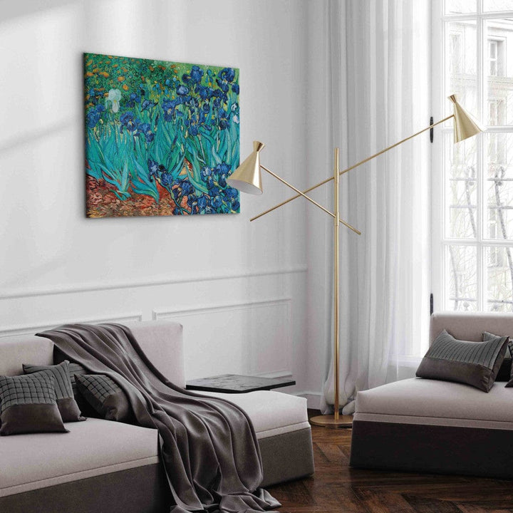 Gleznas reprodukcija /Vinsents van Gogs/ - Īrisi - Sen Remī G ART