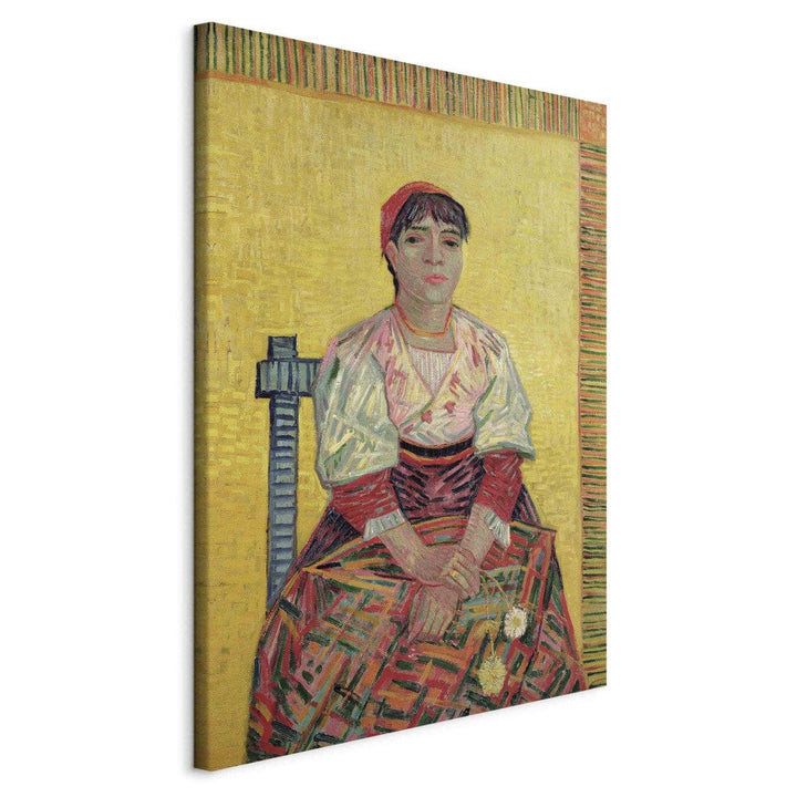 Gleznas reprodukcija /Vinsents van Gogs/ - Itāļu valodā: Agostina Segatori G ART